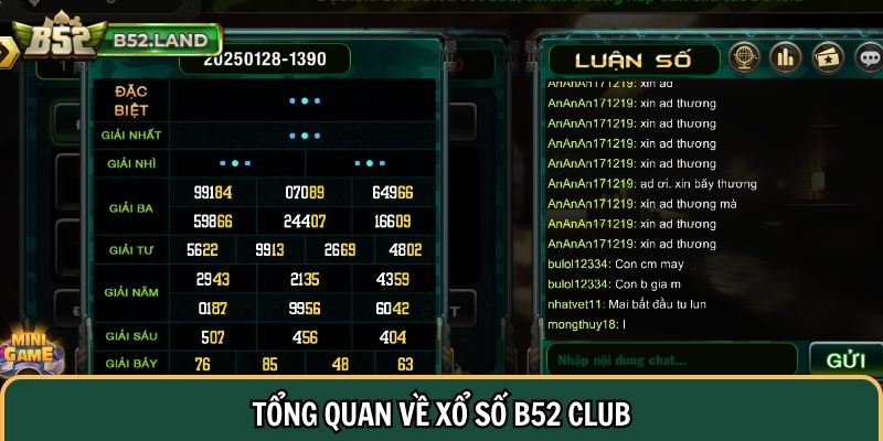 Tổng quan về xổ số B52 